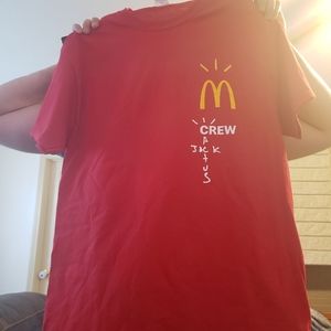 Travis Scott/McDonalds collab shirt